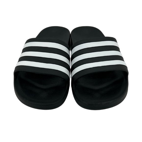 Adidas Unisex Black & White Adilette Aqua Slide / Various Sizes - Picture 1 of 5